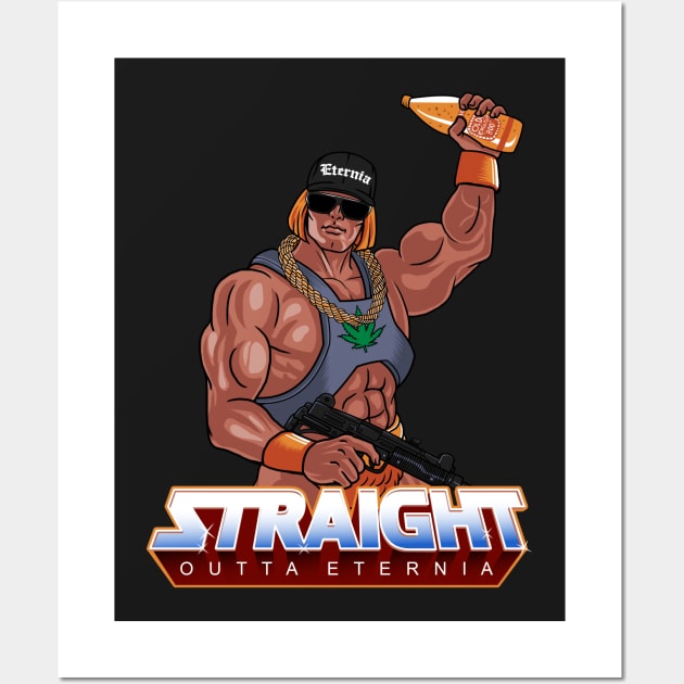 Straight Outta Eternia Wall Art by mashuptees